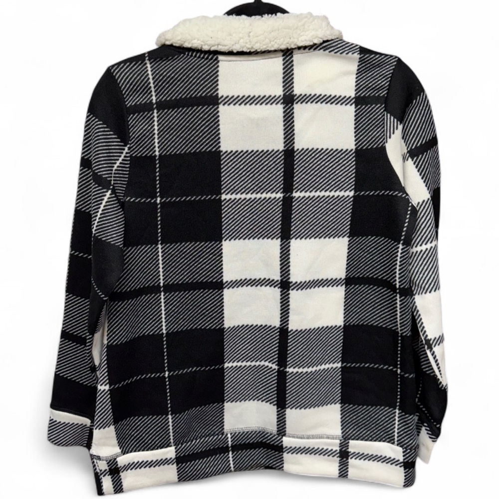 St. John’s Bay Active Plaid Pullover – Women's Small - Picture 8 of 8